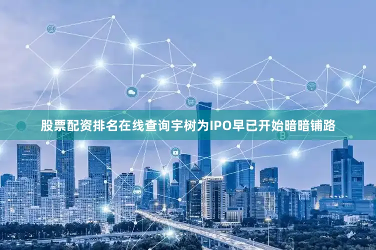 股票配资排名在线查询宇树为IPO早已开始暗暗铺路